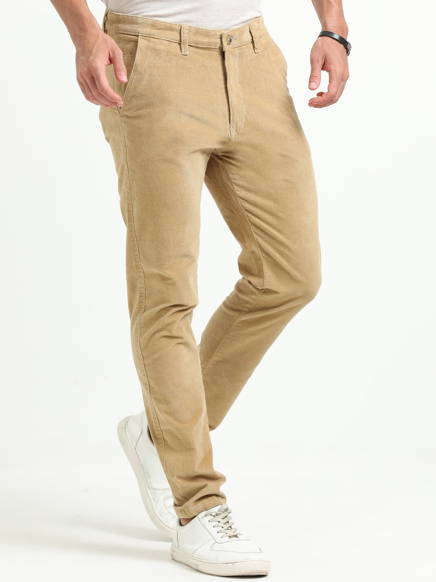 Corduroy Pants - Beige
