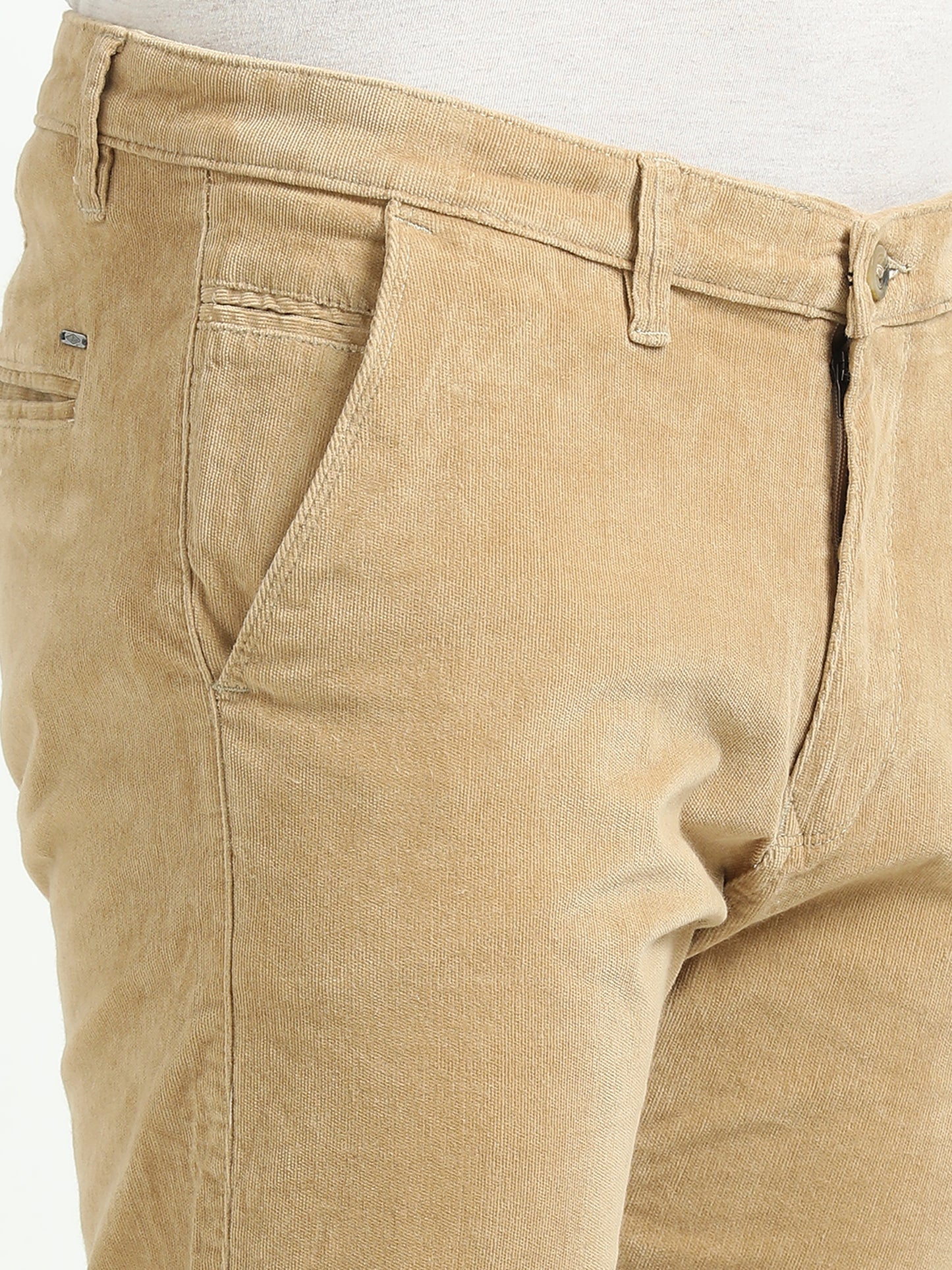 Corduroy Pants - Beige