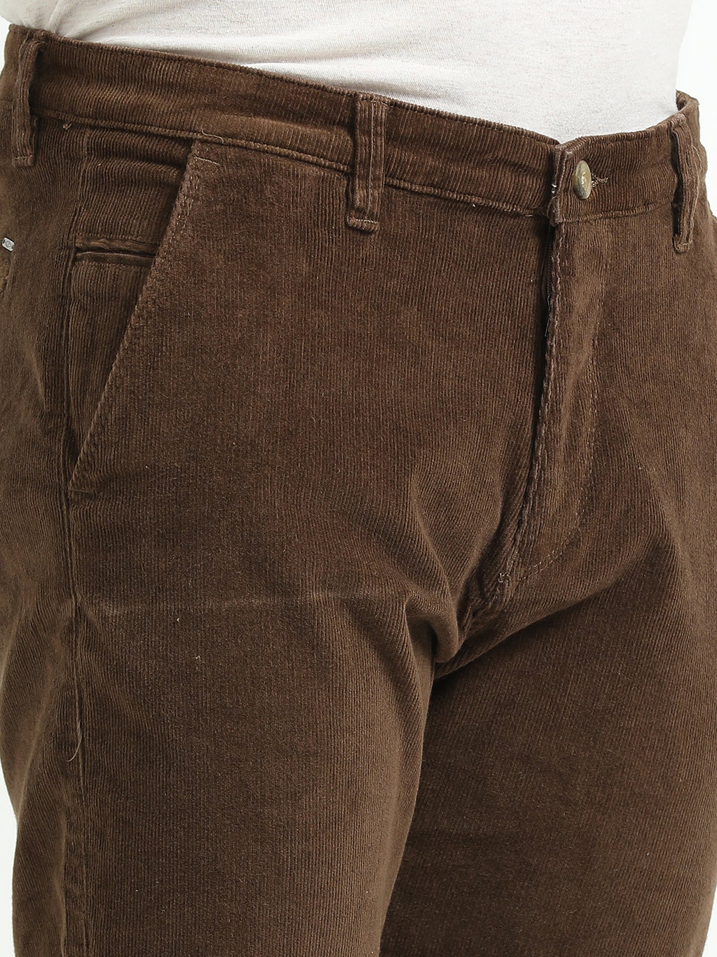 Corduroy Pants - Brown