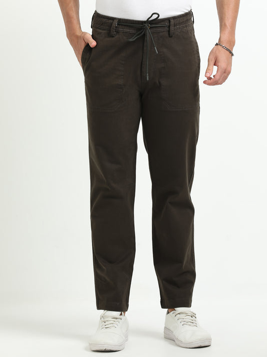 Brown Baggy Trousers
