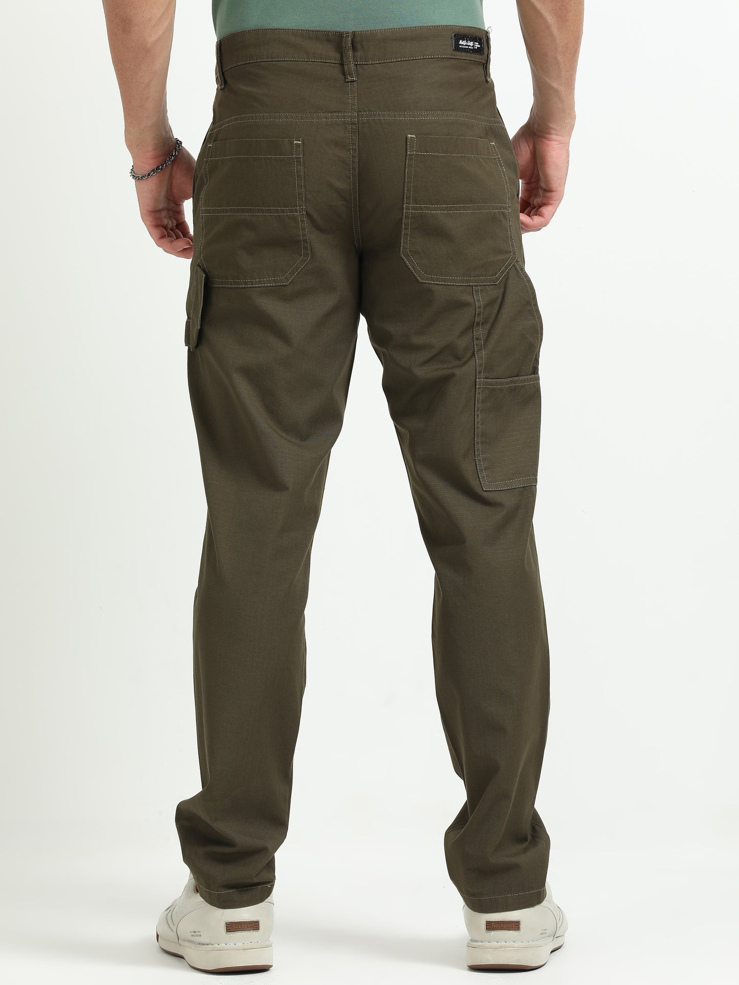 Sage Green Cotton Trousers