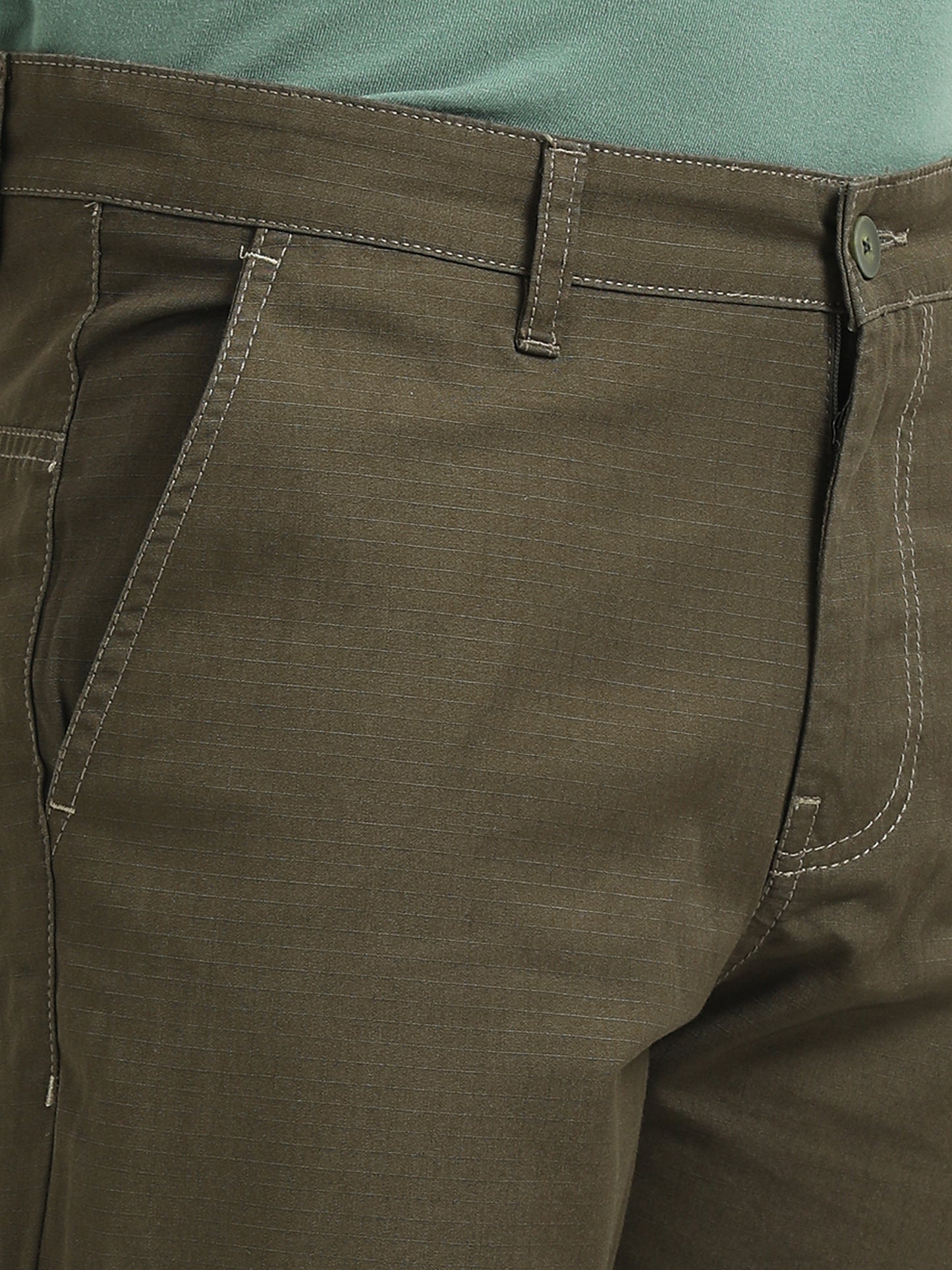 Sage Green Cotton Trousers