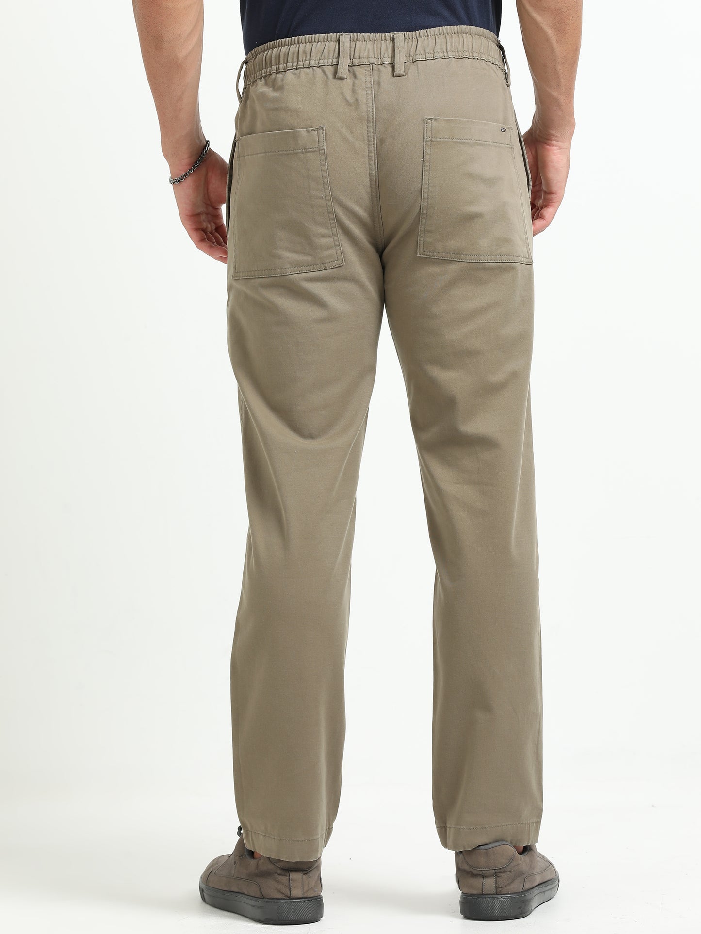 D-Grey Baggy Trousers