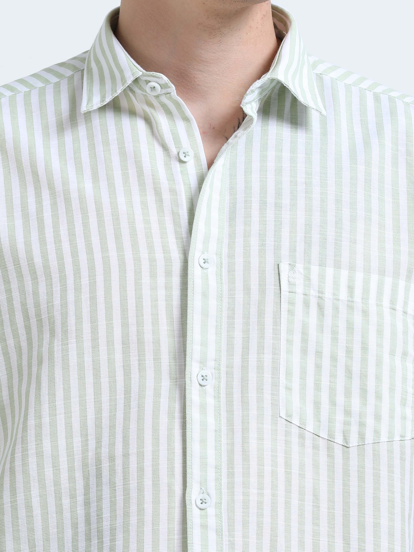 Martin Smith Men’s Regular Fit Cotton Half Sleeves Casual Shirt