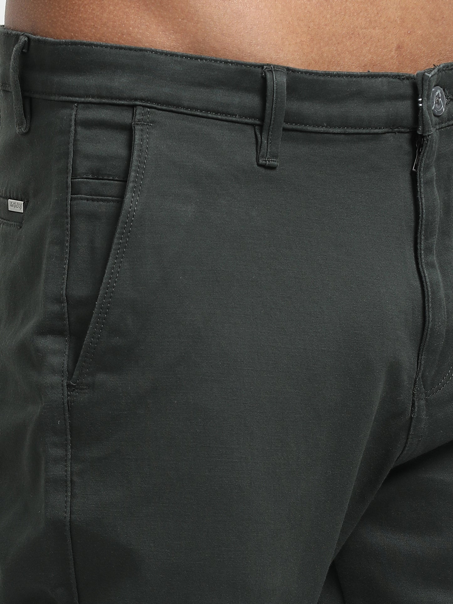 Relaxed Fit Trouser - Olive Green