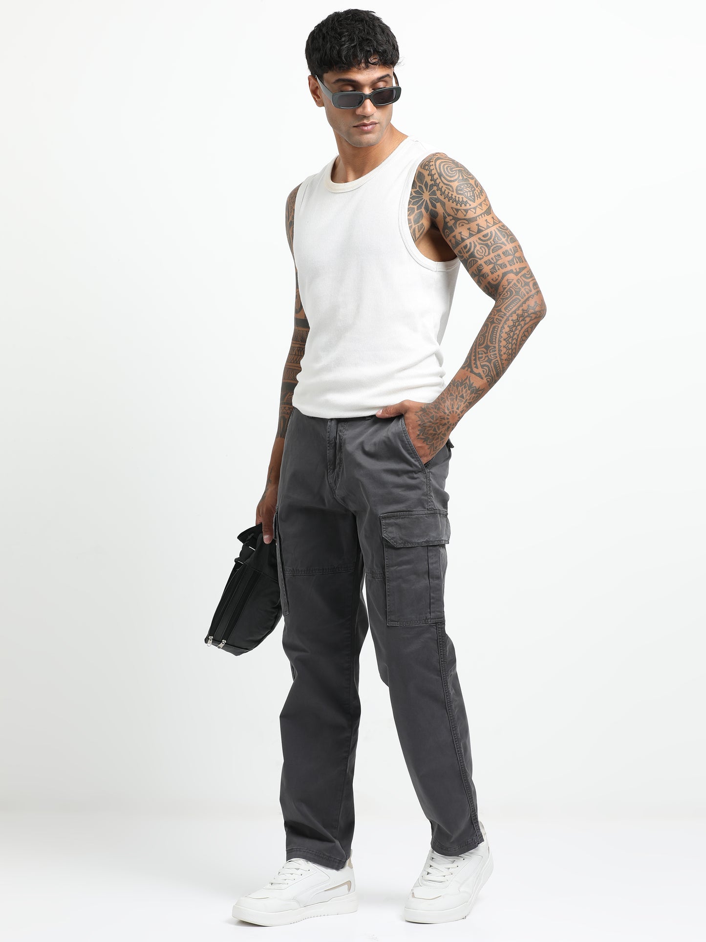 Utility-Grey cargos