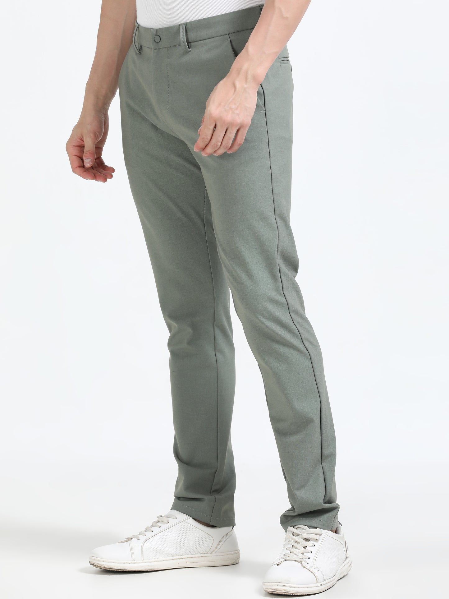 L Grey Traveller Pant