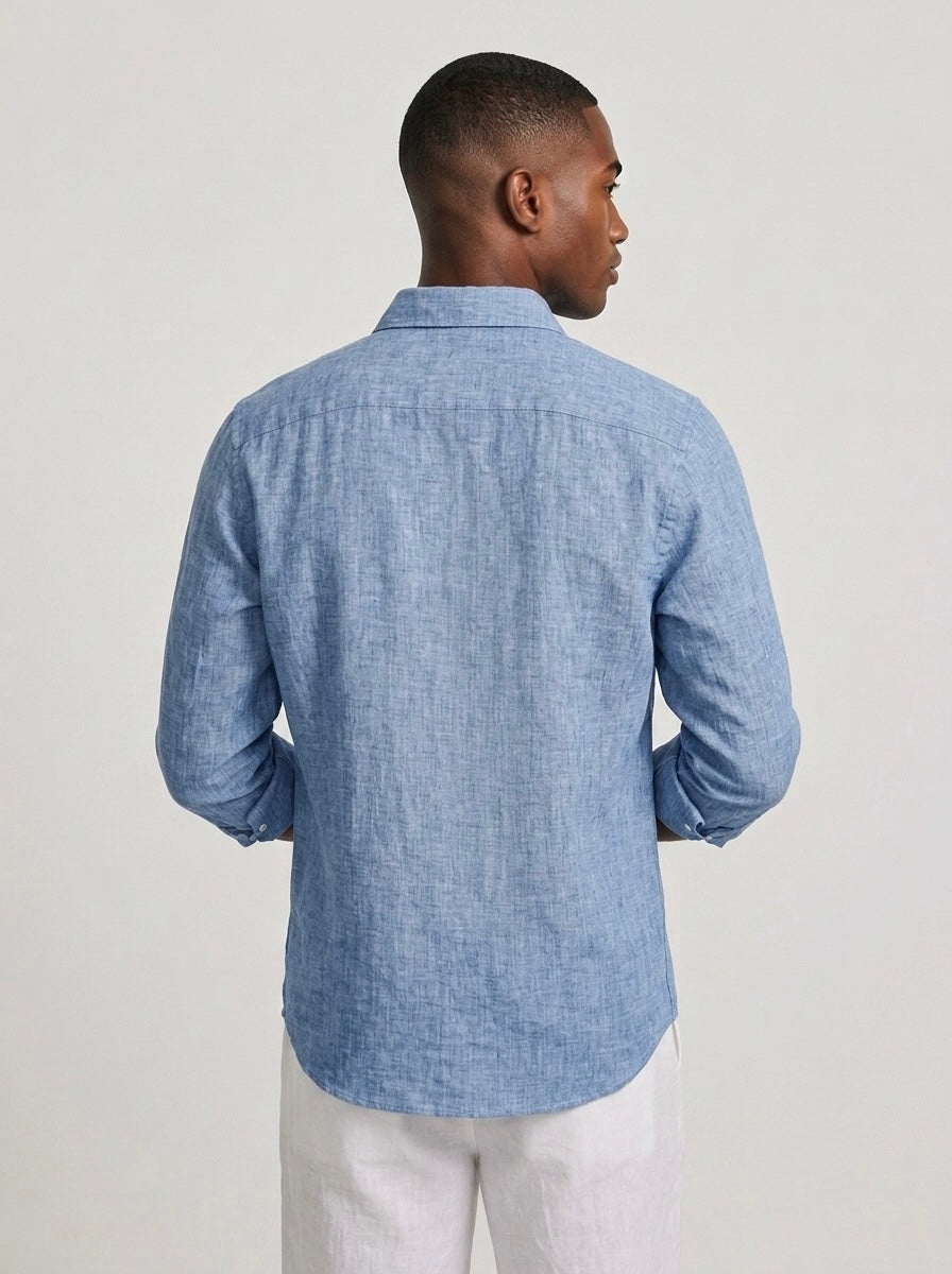 Pure Linen F/S - Baby Blue