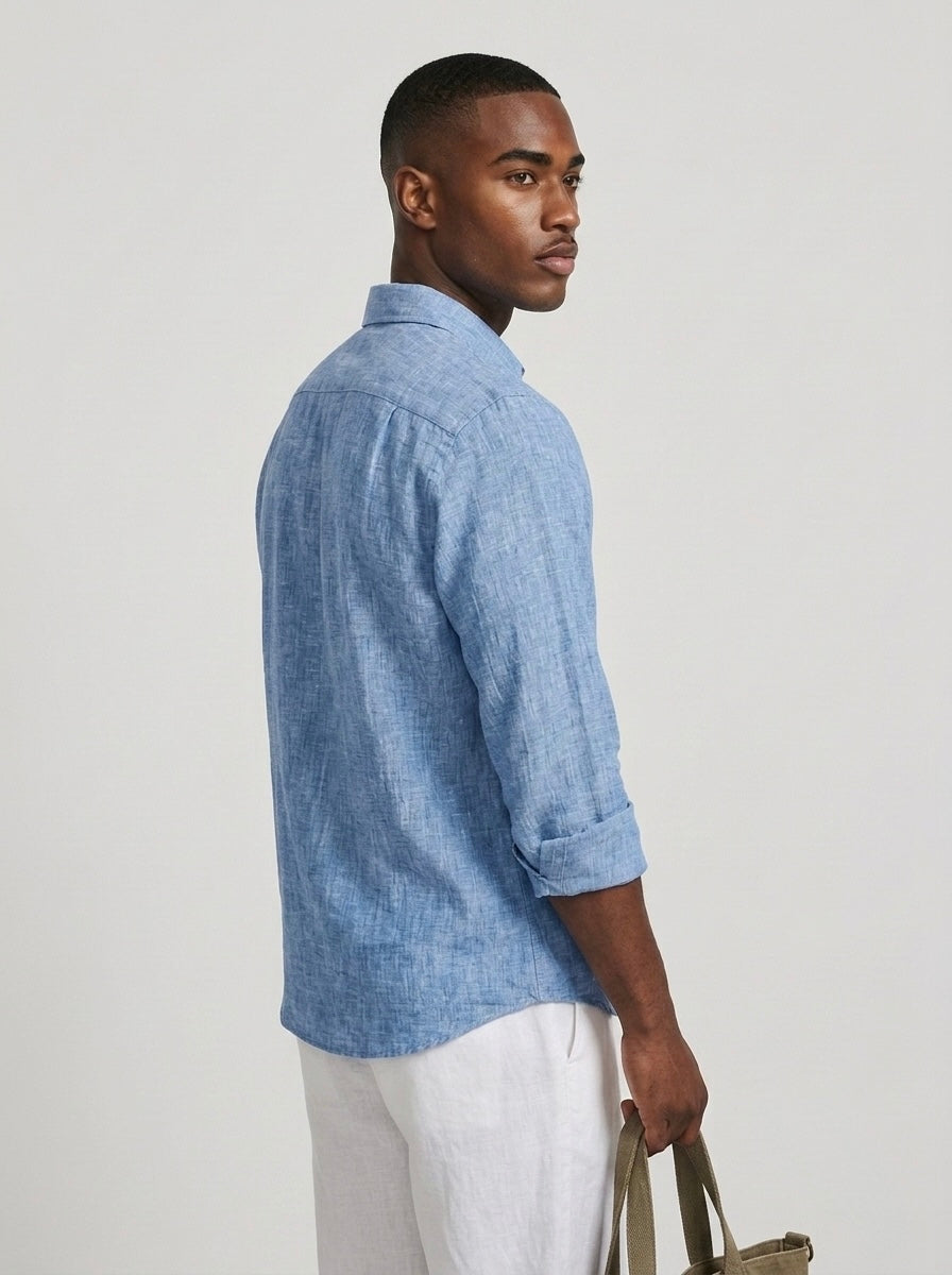 Pure Linen F/S - Baby Blue