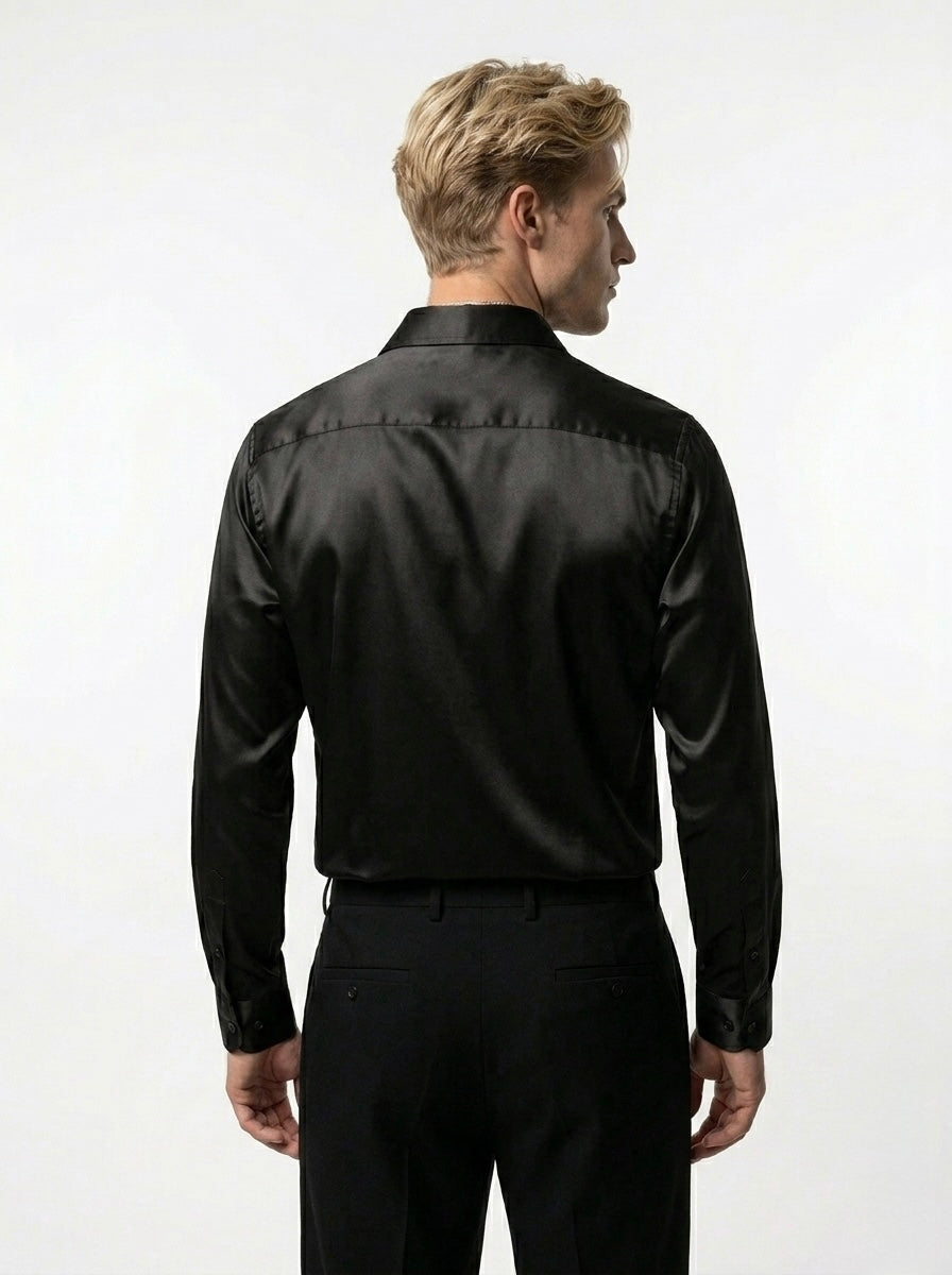 Hi-Gloss Satin - Black