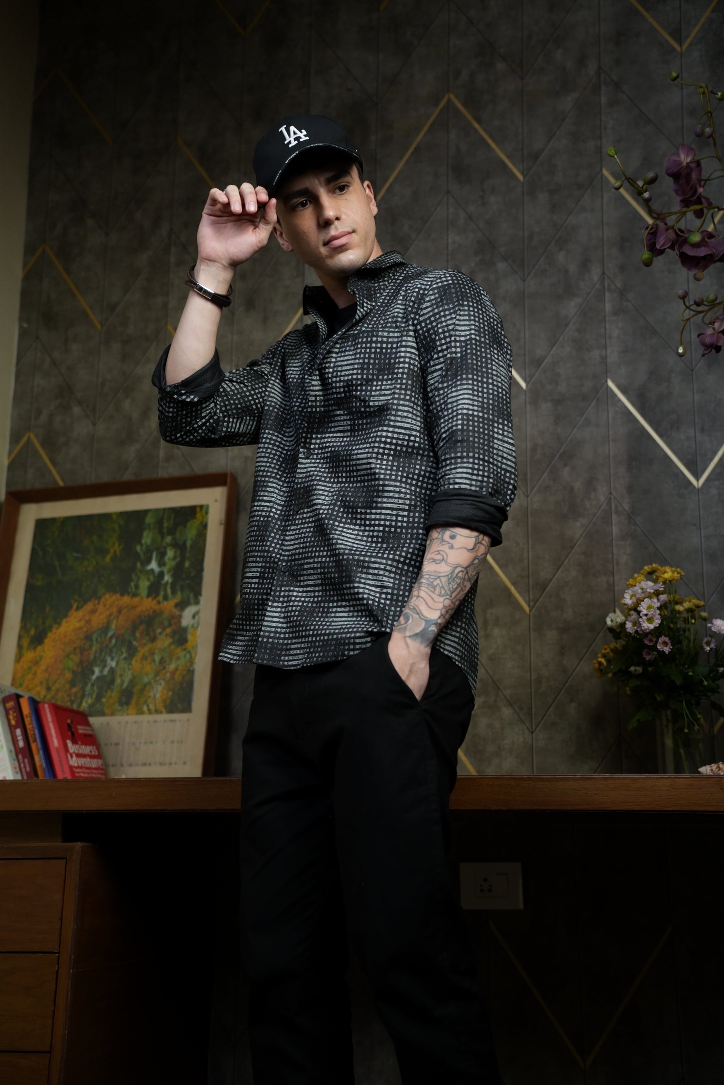 Abstract Printed Shirt