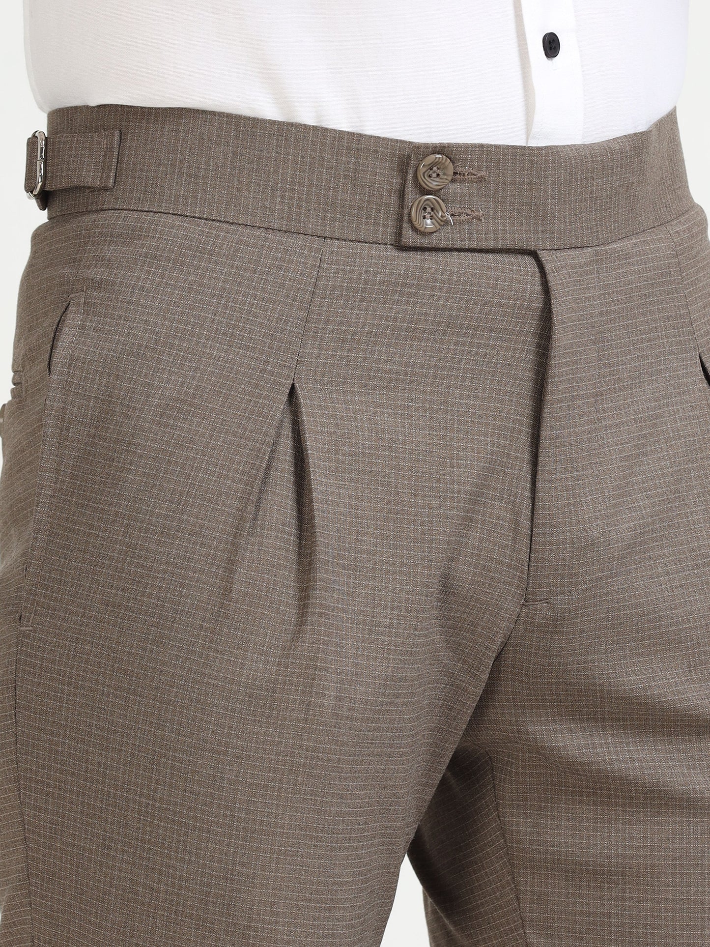 Gurkha pants adjustable waist