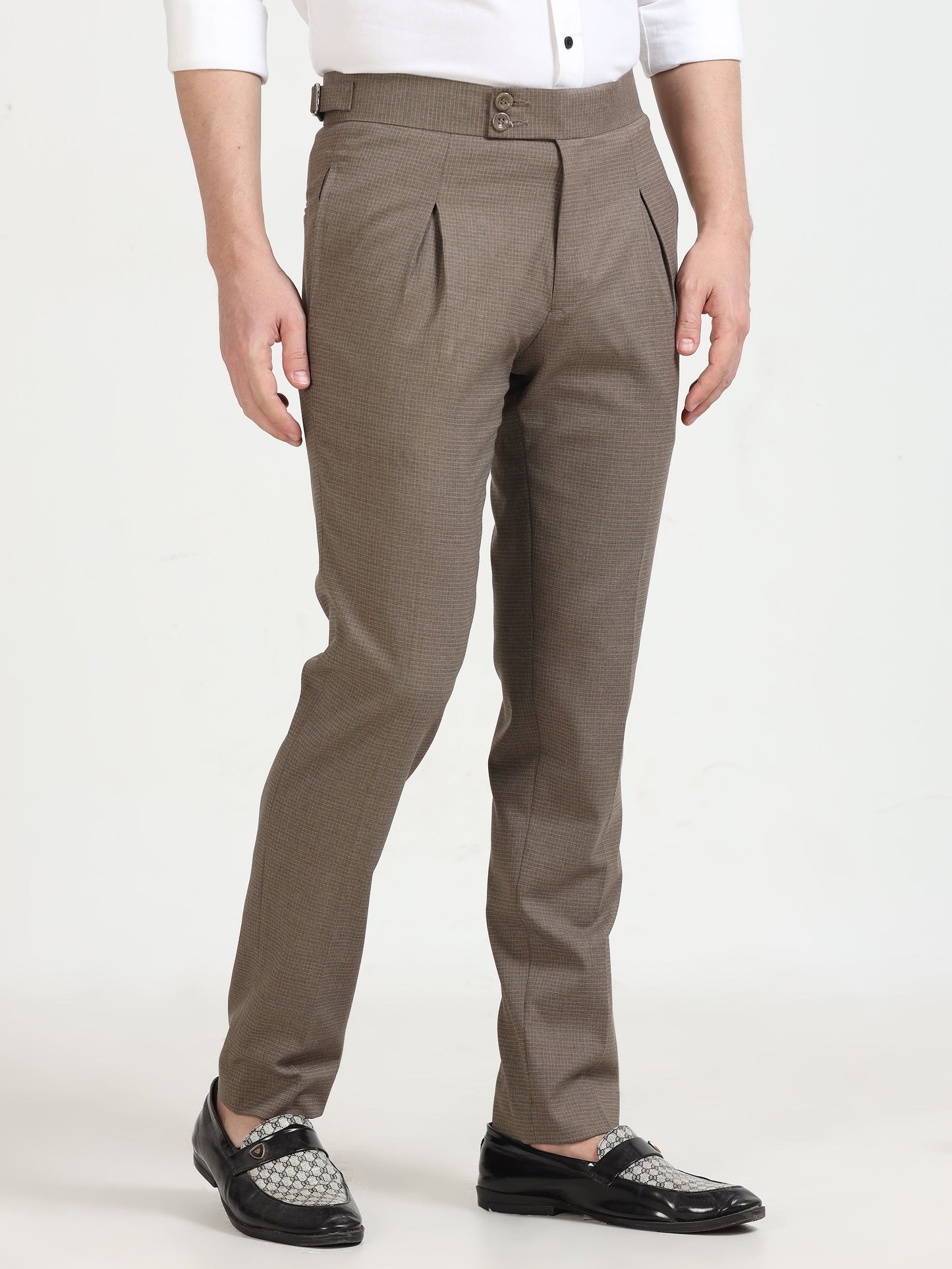 Gurkha pants adjustable waist