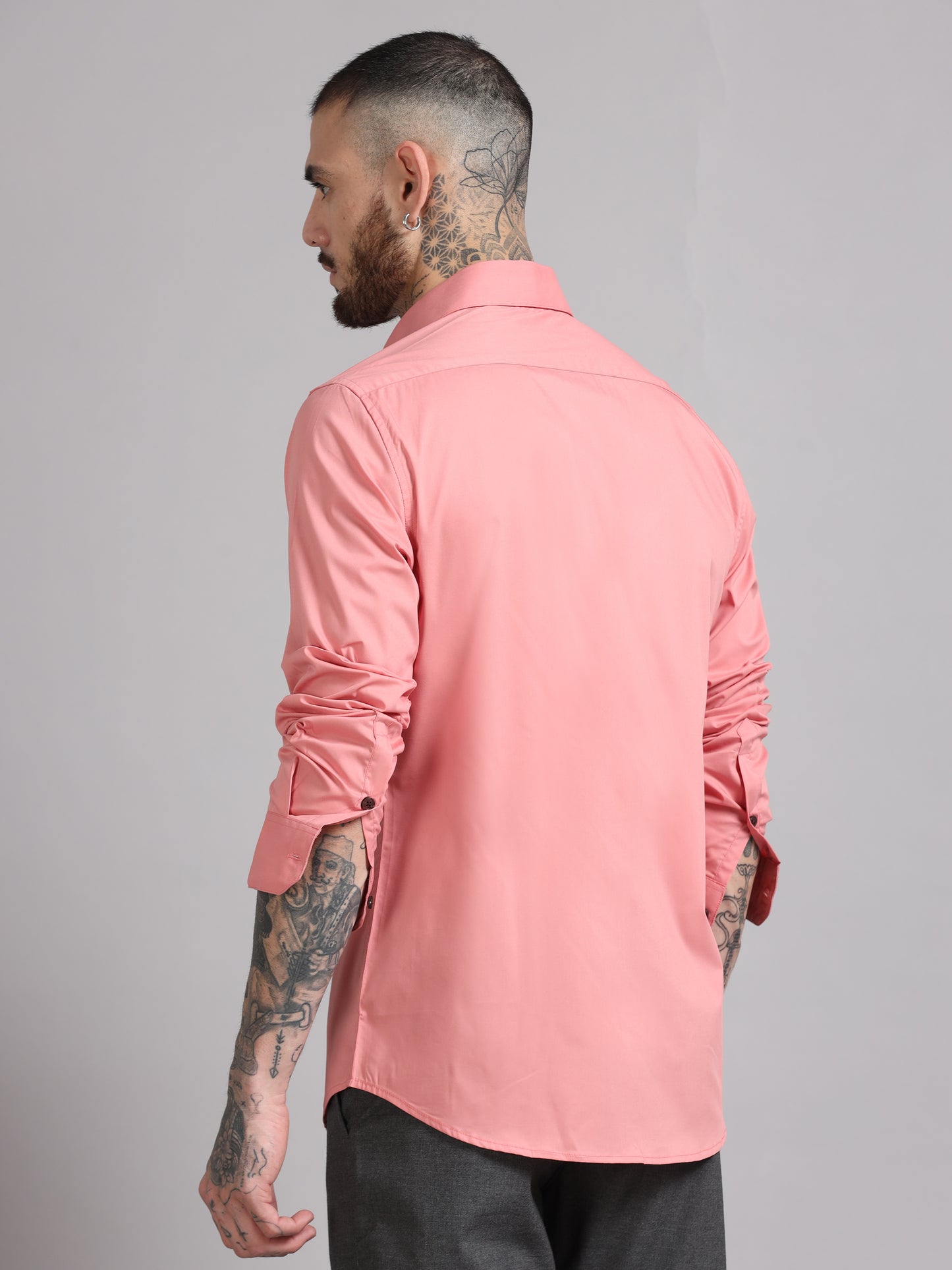 Breeze Pink Solid Shirt