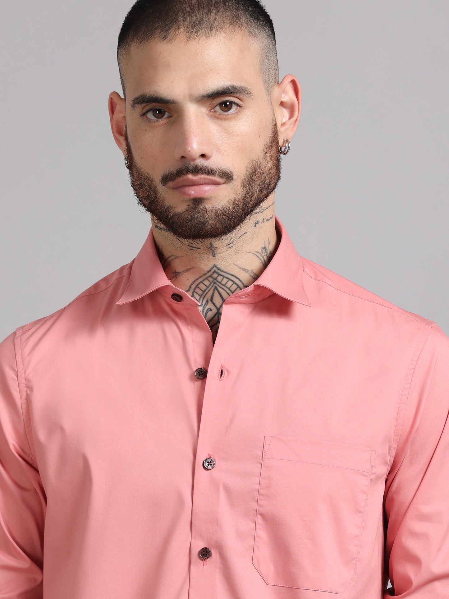 Breeze Pink Solid Shirt