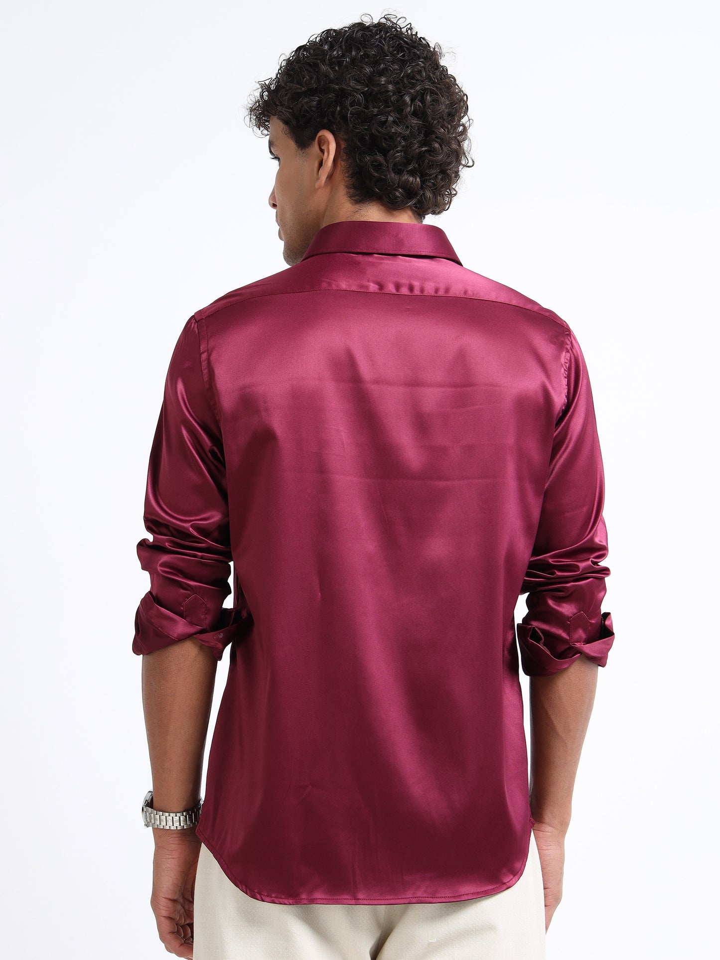 Hi-Gloss Satin - Maroon