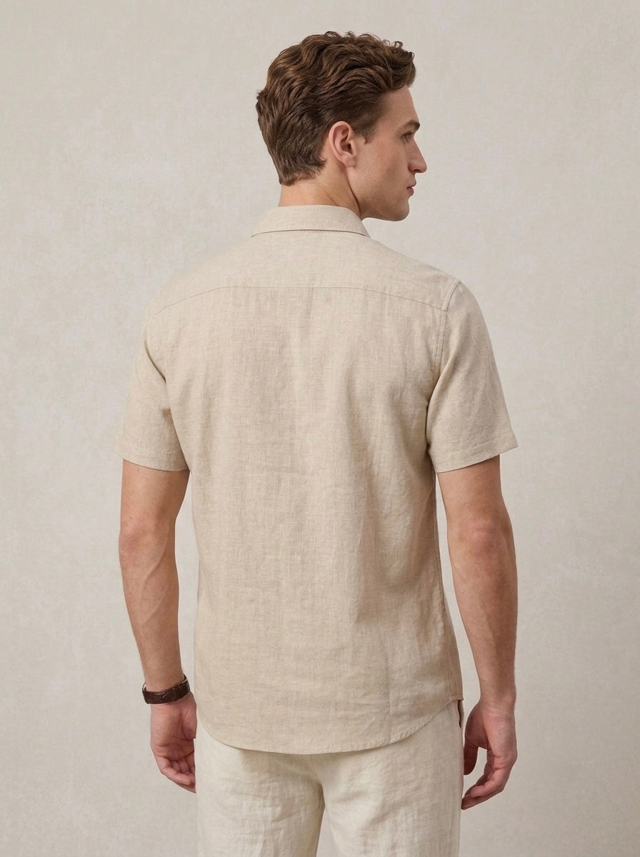 Pure Linen H/S - Natural