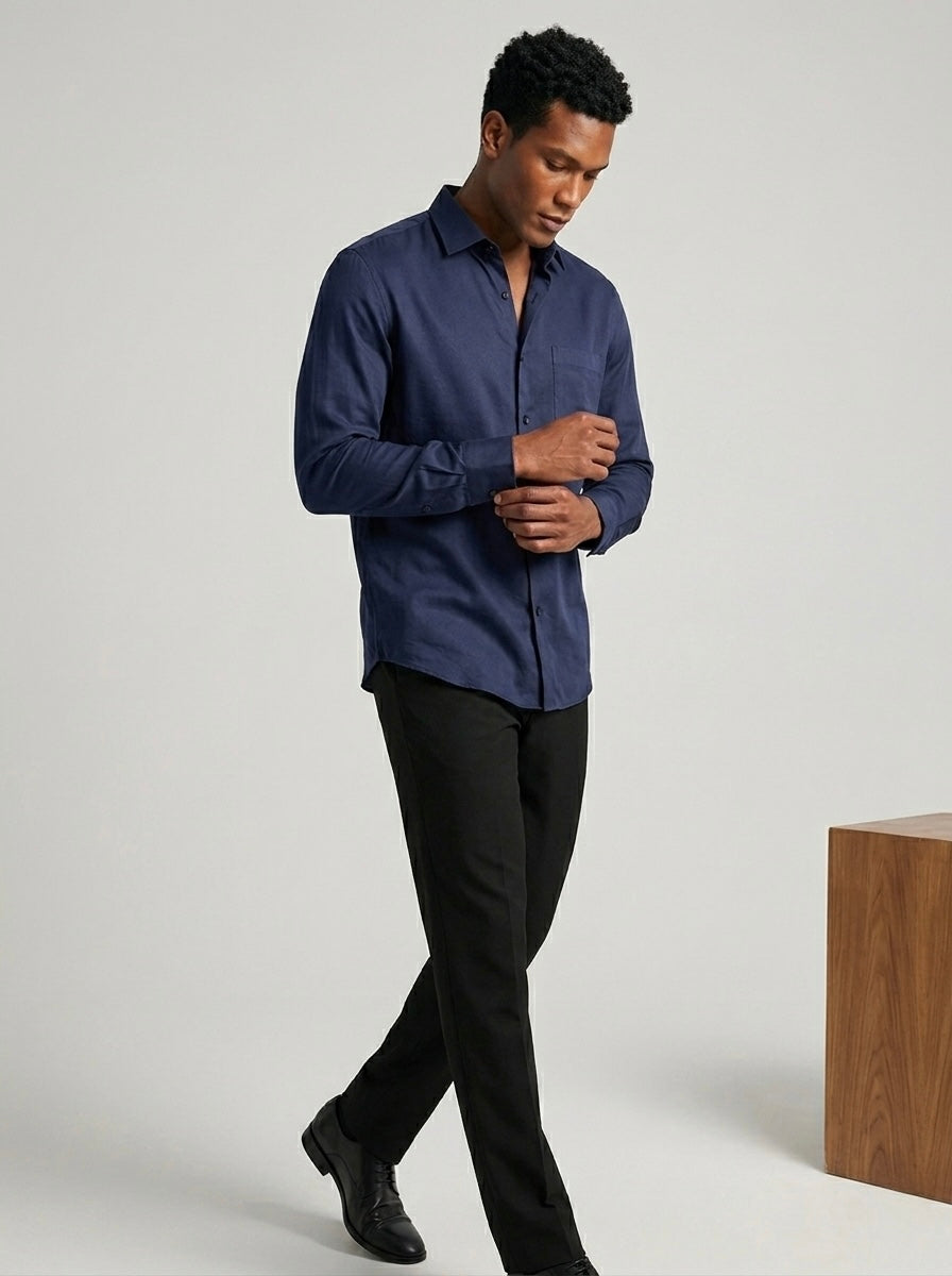 Bamboo Silk - Navy