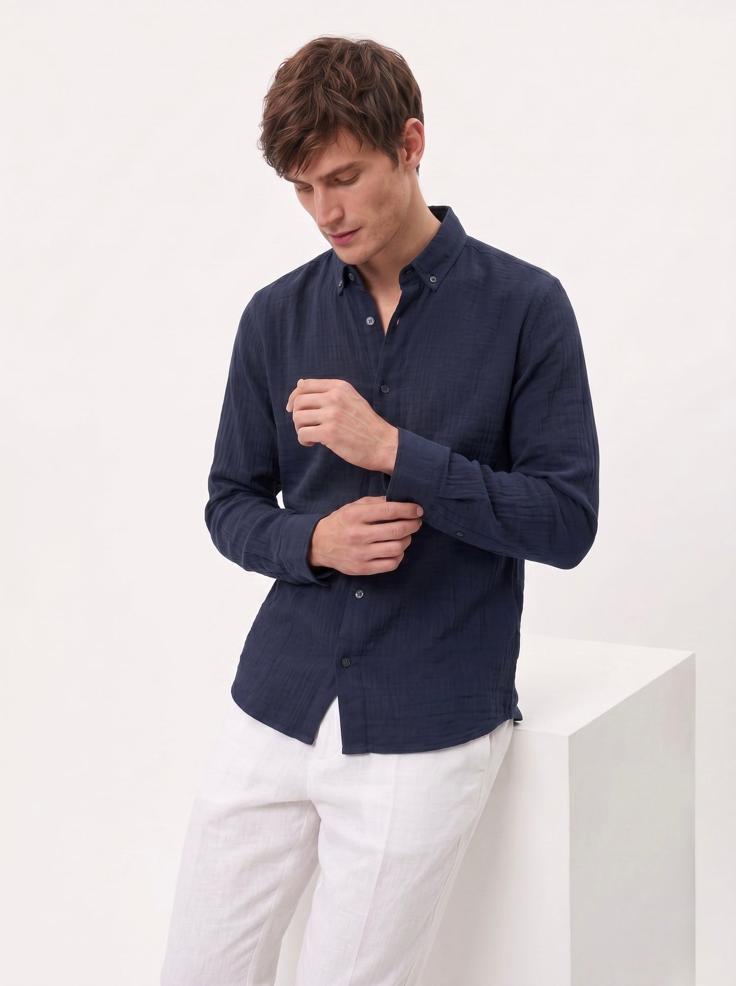 Muslin - Blue