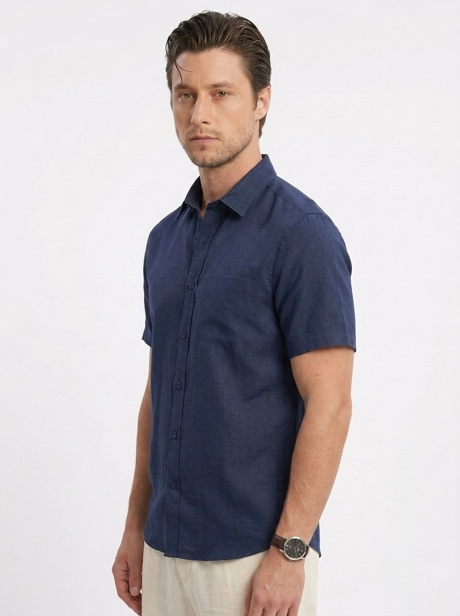 Air Supply H/S - Navy Blue