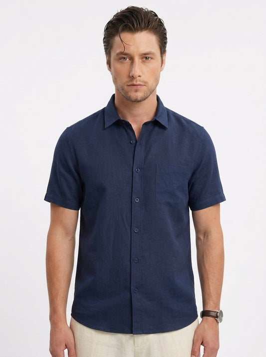 Air Supply H/S - Navy Blue