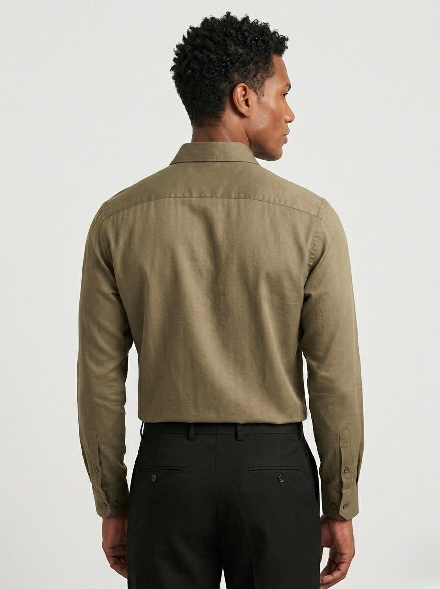 Bamboo Silk - Olive Green