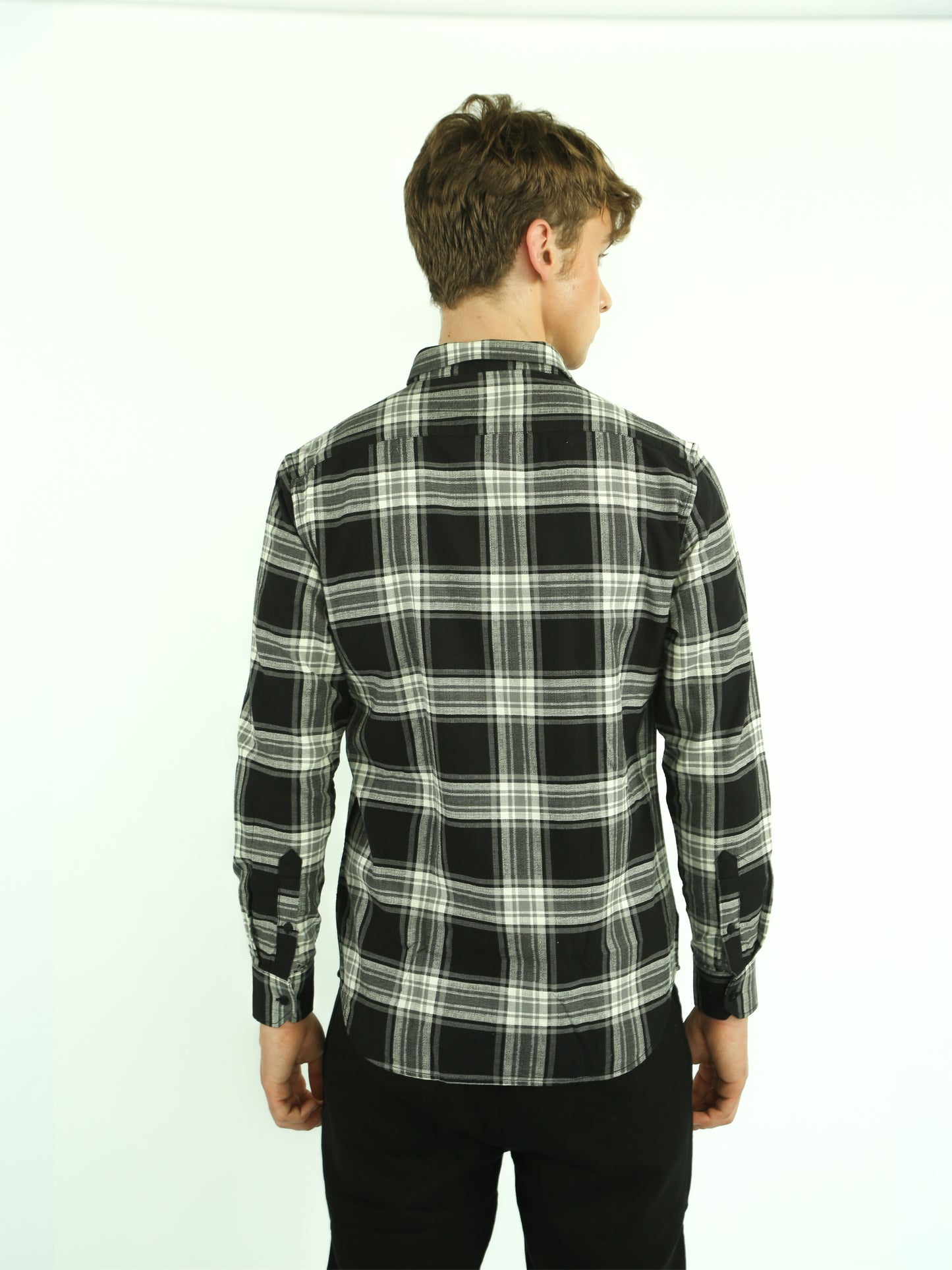 Black Flannel Shirt