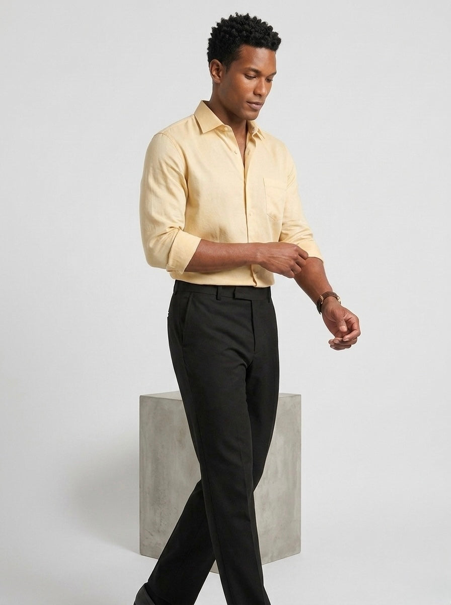 Bamboo Silk - Pale Yellow