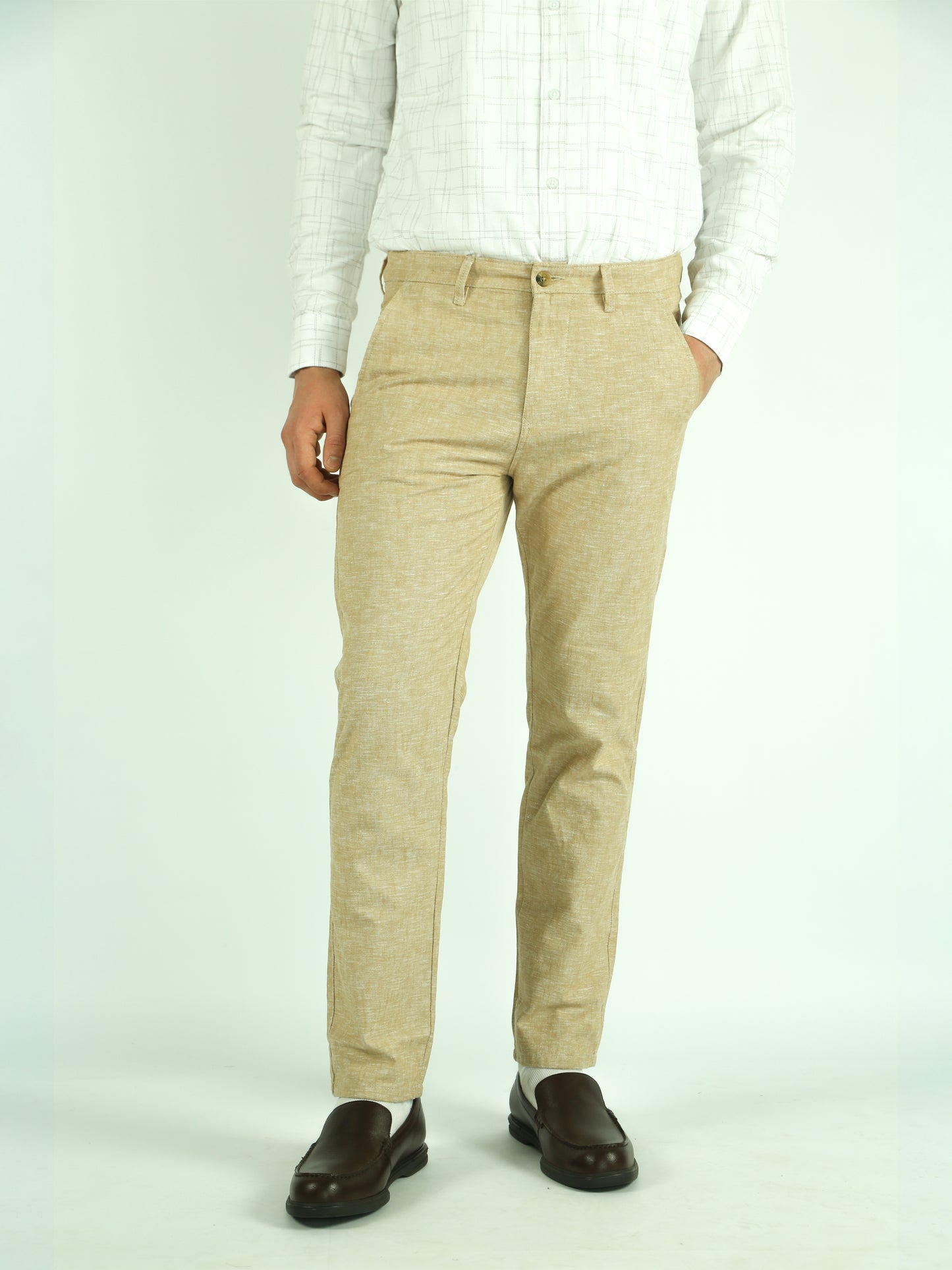 Raw Linen Trousers