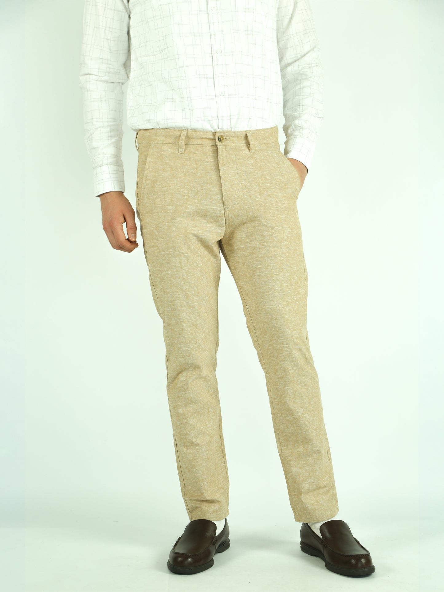 Raw Linen Trousers