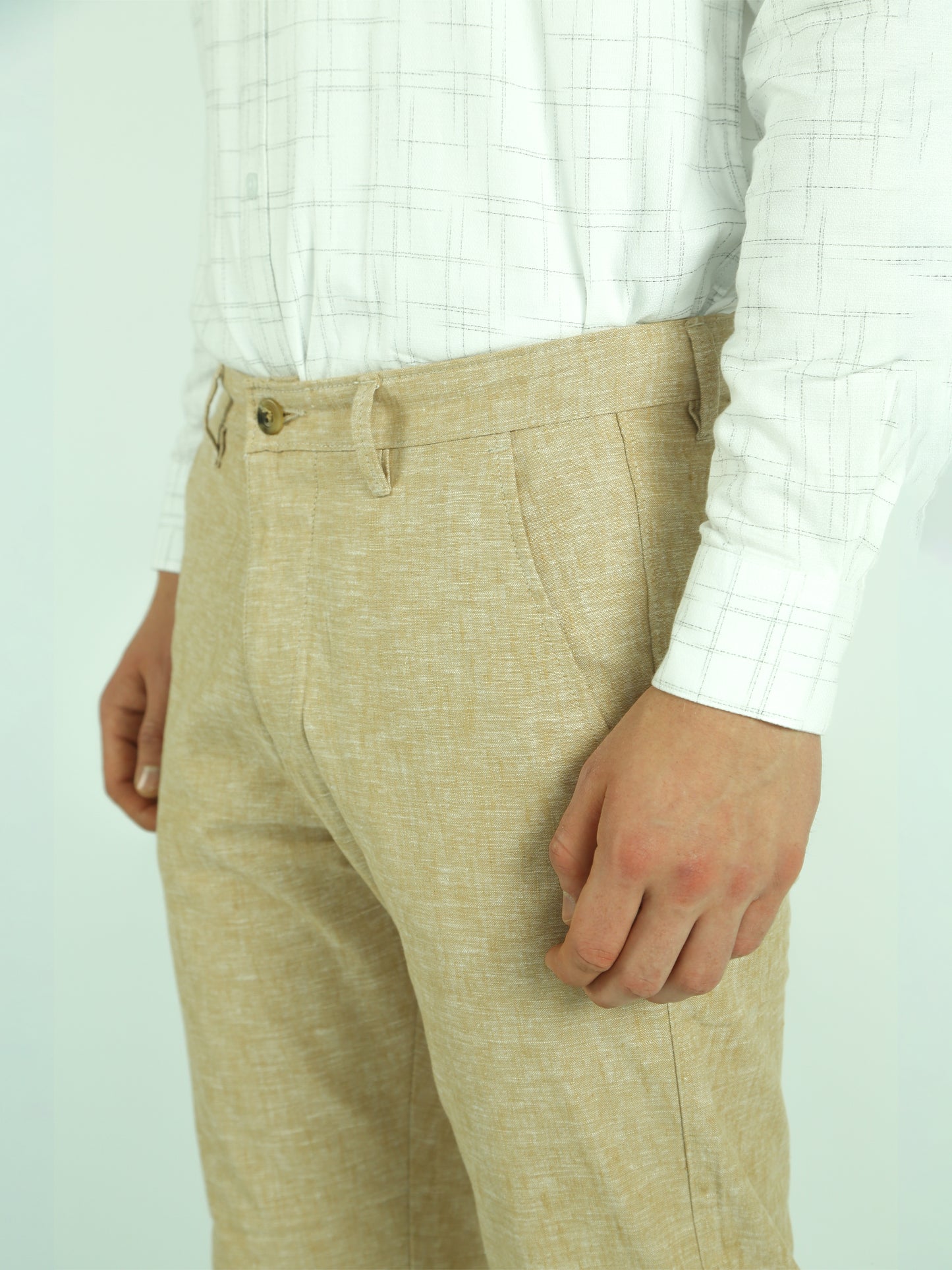 Raw Linen Trousers