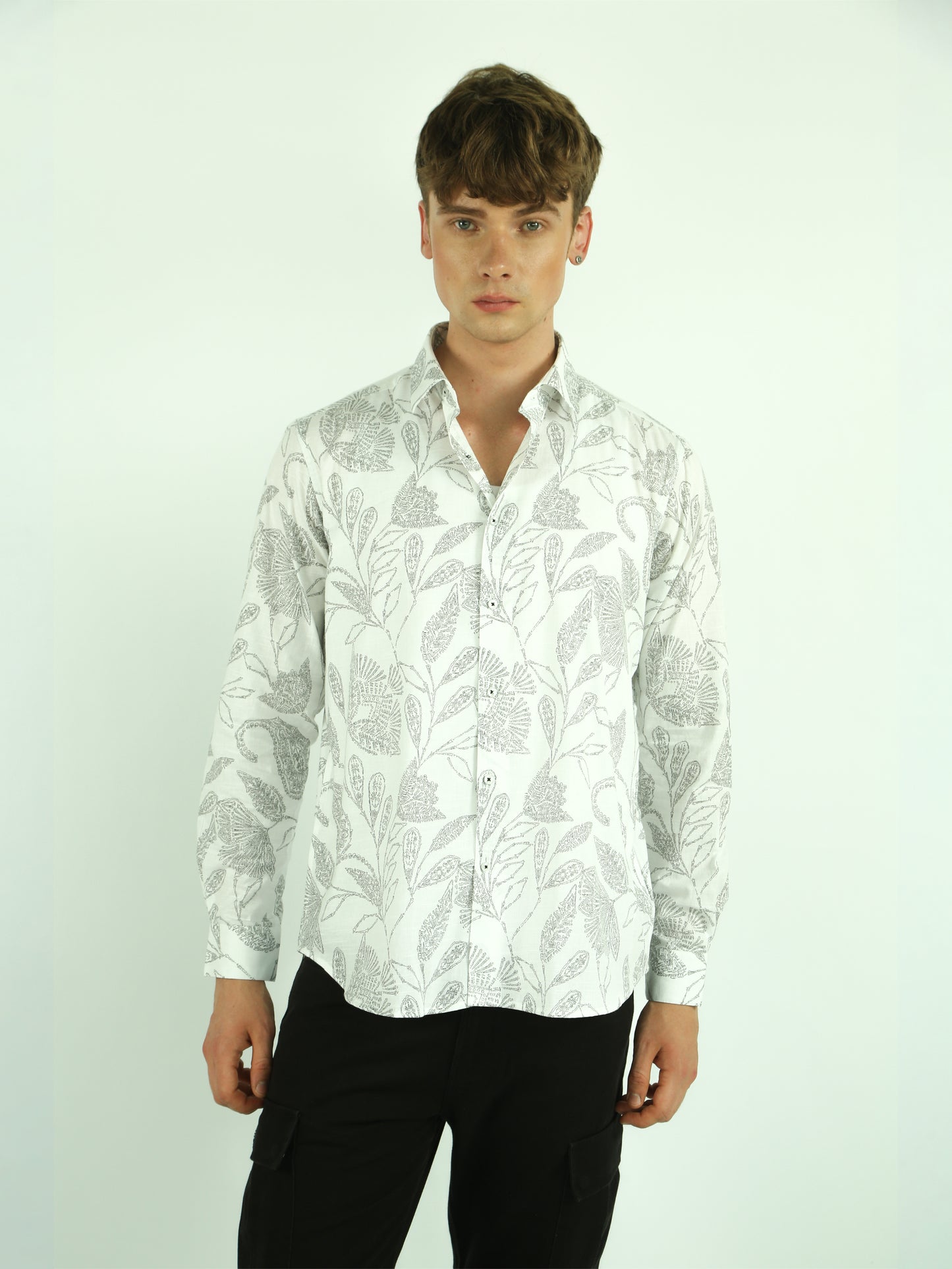 Printed Opaque Casual Shirt