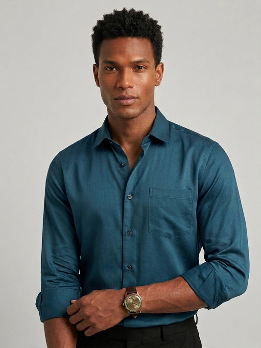 Bamboo Silk - Teal Blue