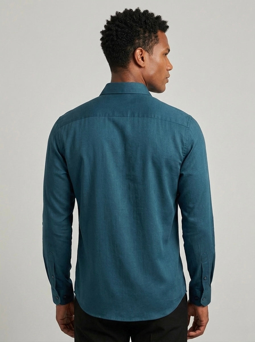 Bamboo Silk - Teal Blue